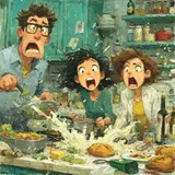 Divertidos accidentes y frases de cocina