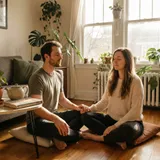 Wie Meditation die Liebe vertieft