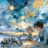 Come l'arte online connette le persone