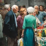 Comprar relajadamente: experimenta el humor en el supermercado