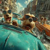 Humor about driving and its pitfalls