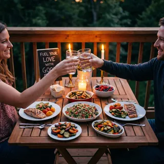 Wie Essen romantische Beziehungen stärken kann